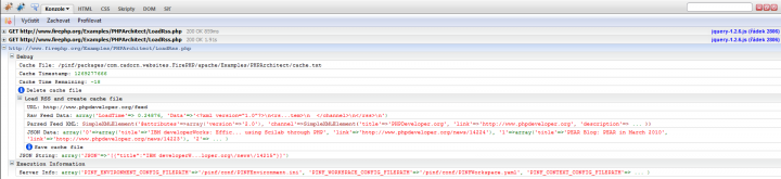 FirePHP demo