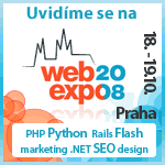 Banner WebExpa 2008. WebExpo 2008